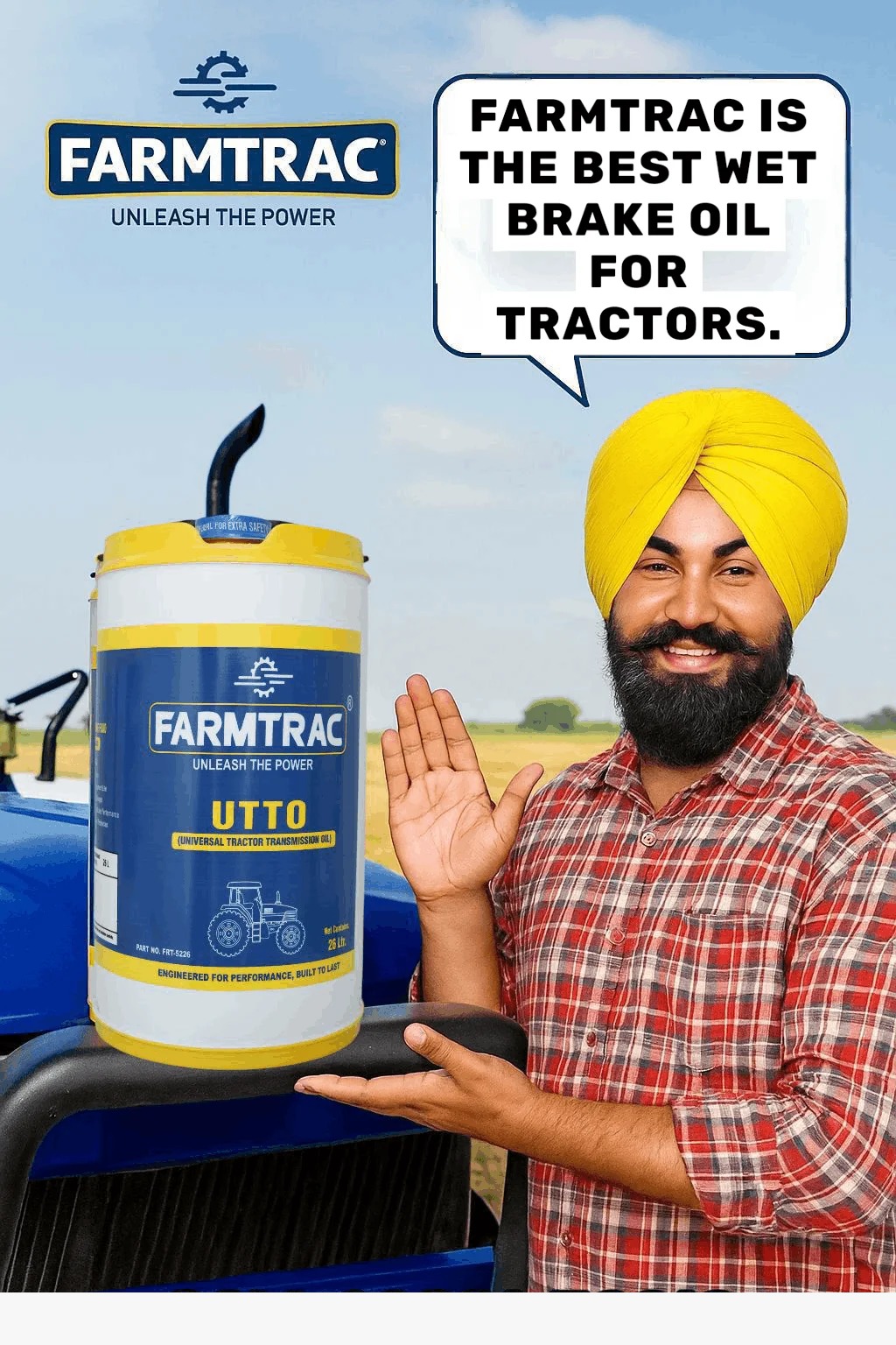 FARMTRAC UTTO – WET BRAKE OIL
