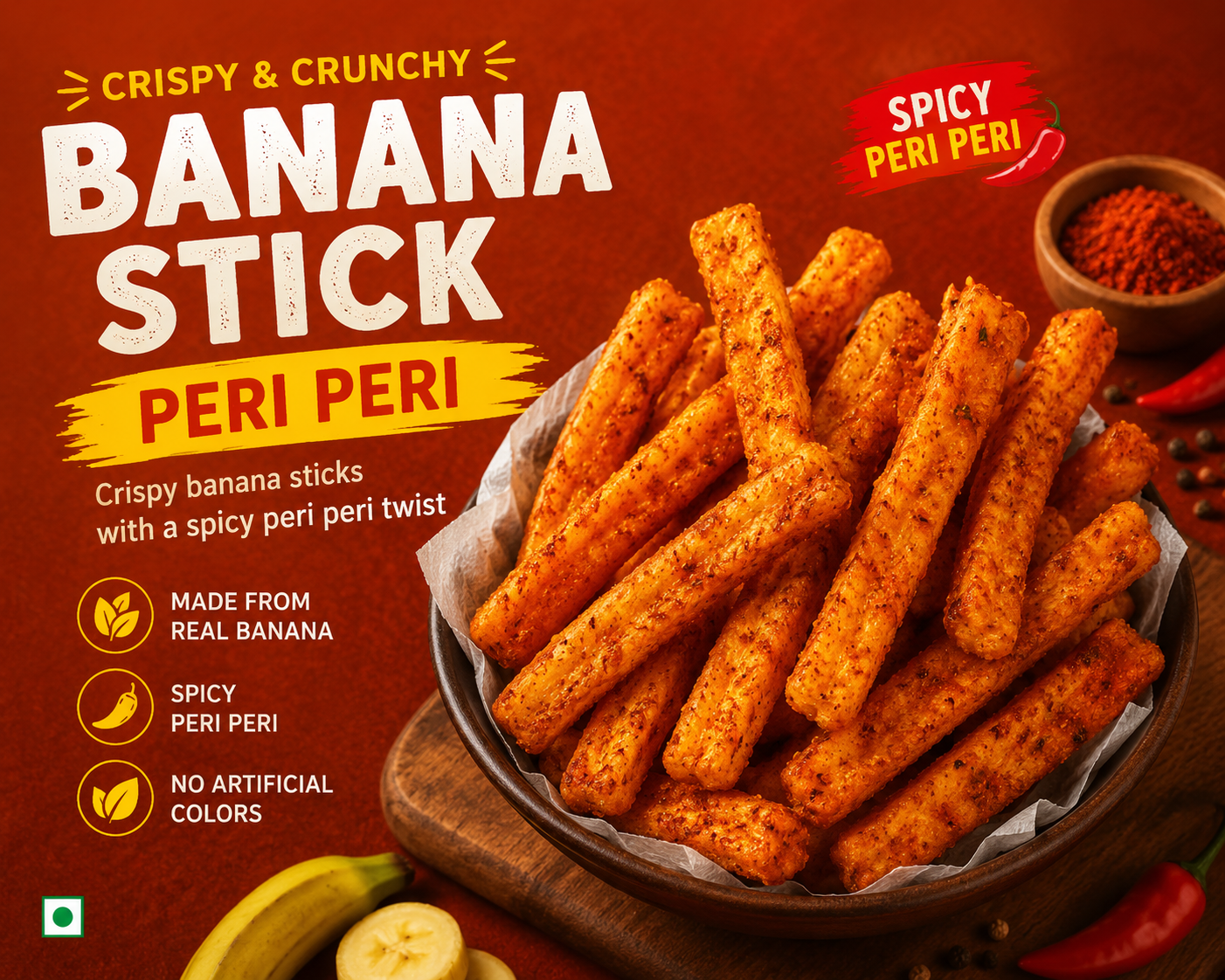 banana stick - peri peri