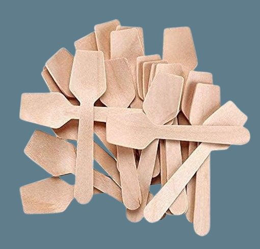 WOODEN ICE CREAM SPOON