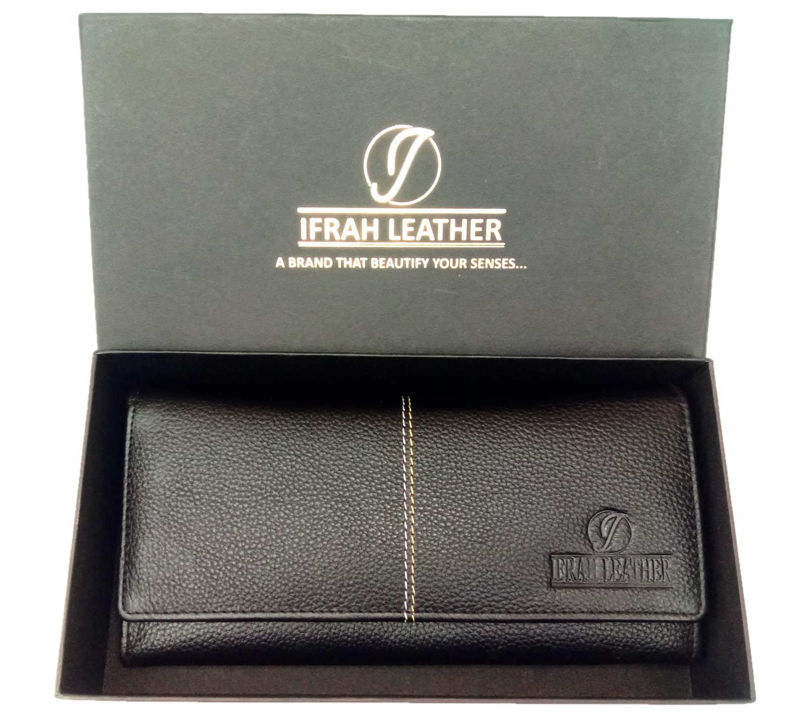 Genuine Leather wallets for women with free Leather keychain inside