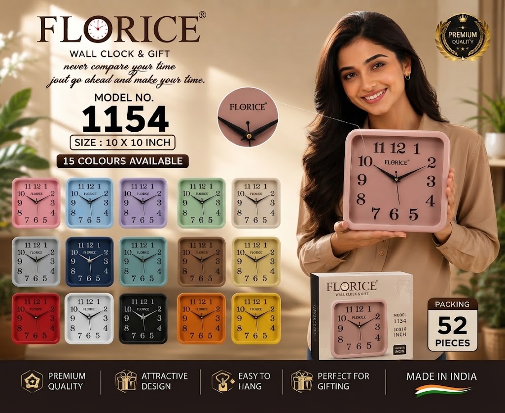 WALL CLOCK & GIFT