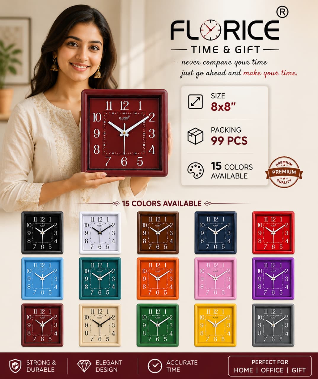 WALL CLOCK & GIFT