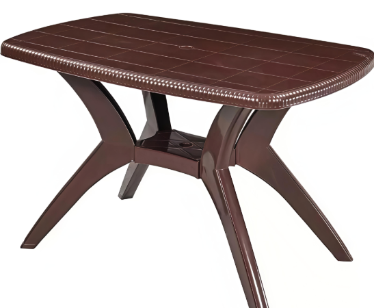 CROSS LEG DINING BROWN