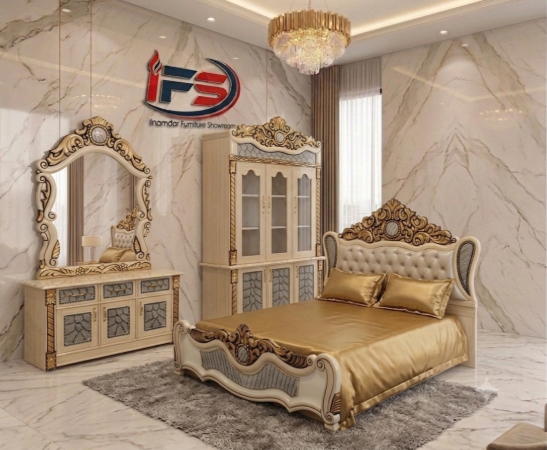 White King bed room set