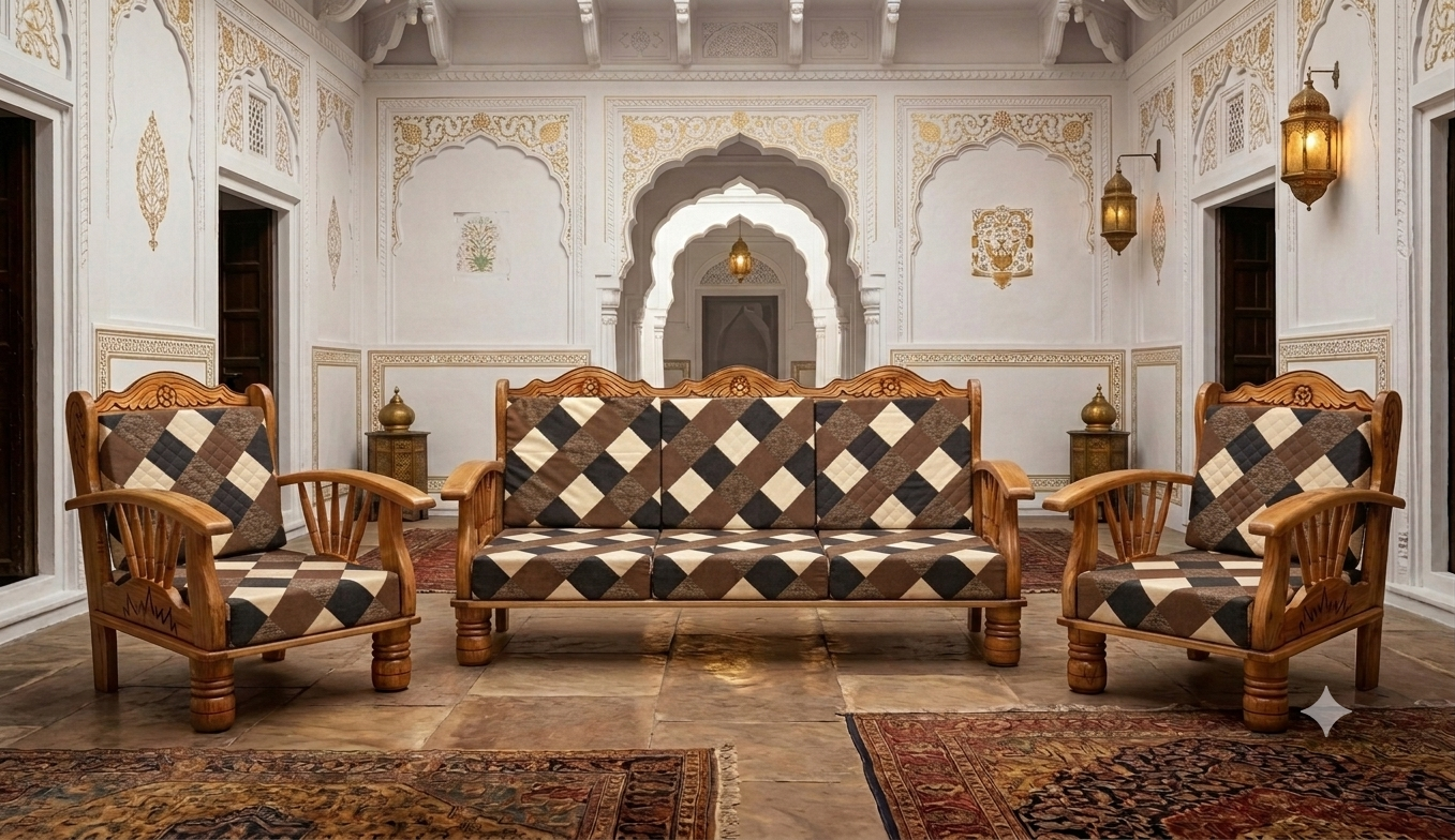 AHEMADABADI SOFA SET
