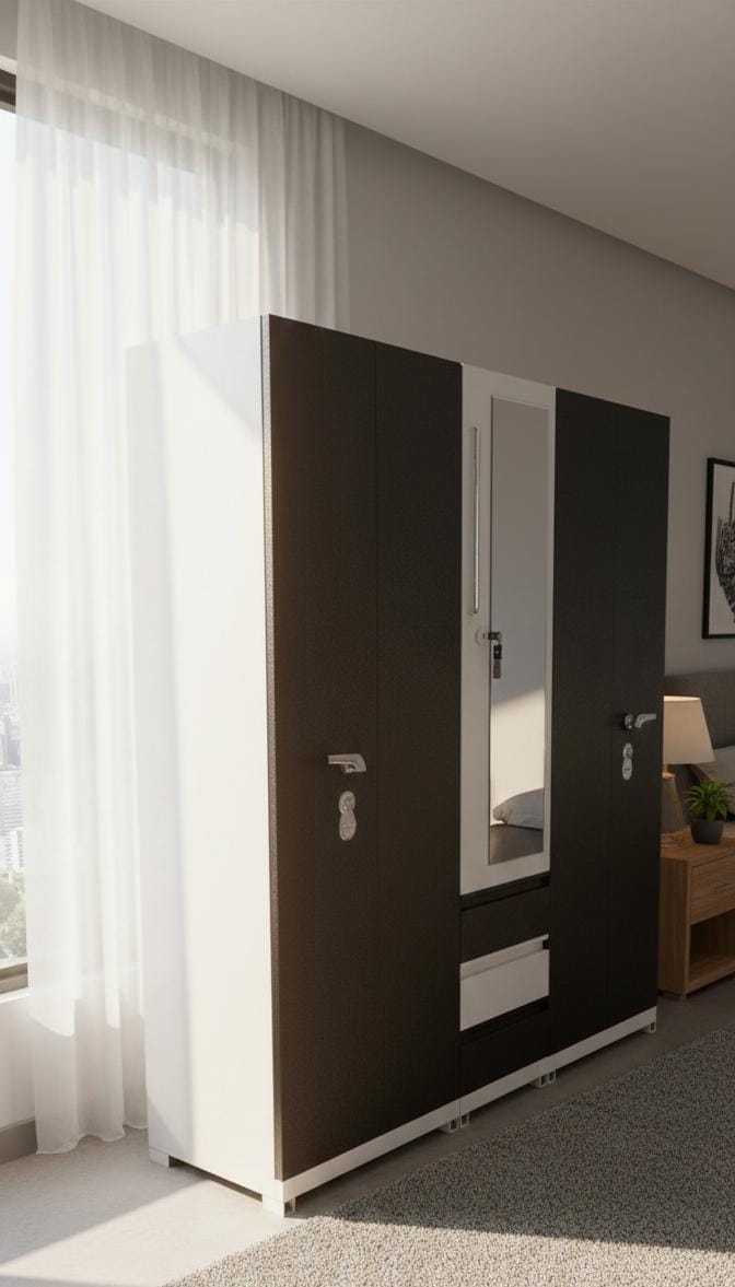 METAL WALLDROBE(5 Door)