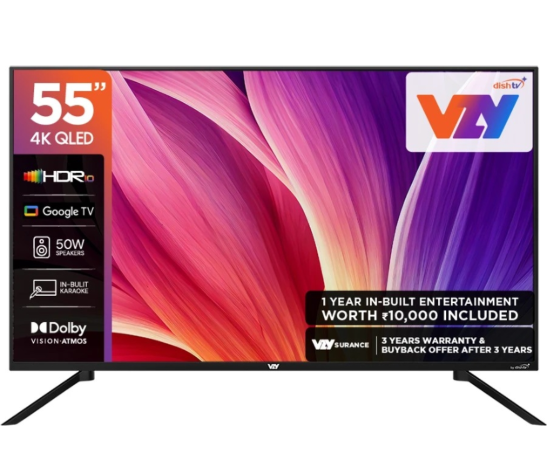 VZY 55" 4k QLED TV