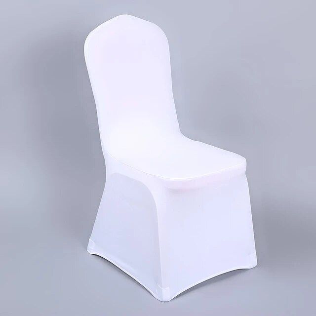 Premium White Spandex Chair Cover