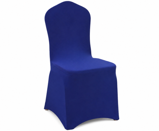 Premium Blue Spandex Chair Cover