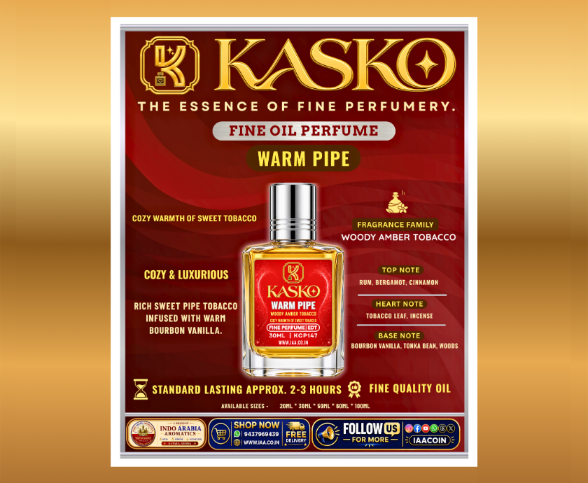KASKO – WARM PIPE- PERFUME – 30ML