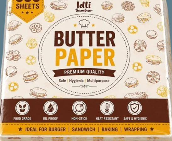 BUTTER PAPER SHEET RED