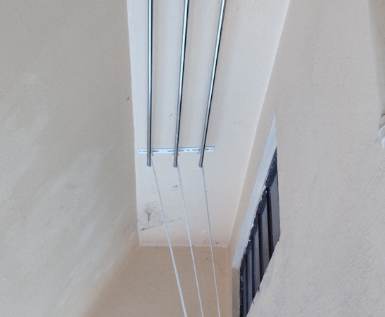 8FT 3LINES HEAVY DELUXE QUALITY CEILING CLOTH DRYER