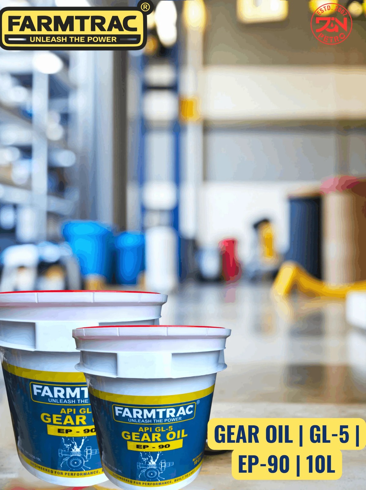 FARMTRAC GEAR OIL EP-140 10L