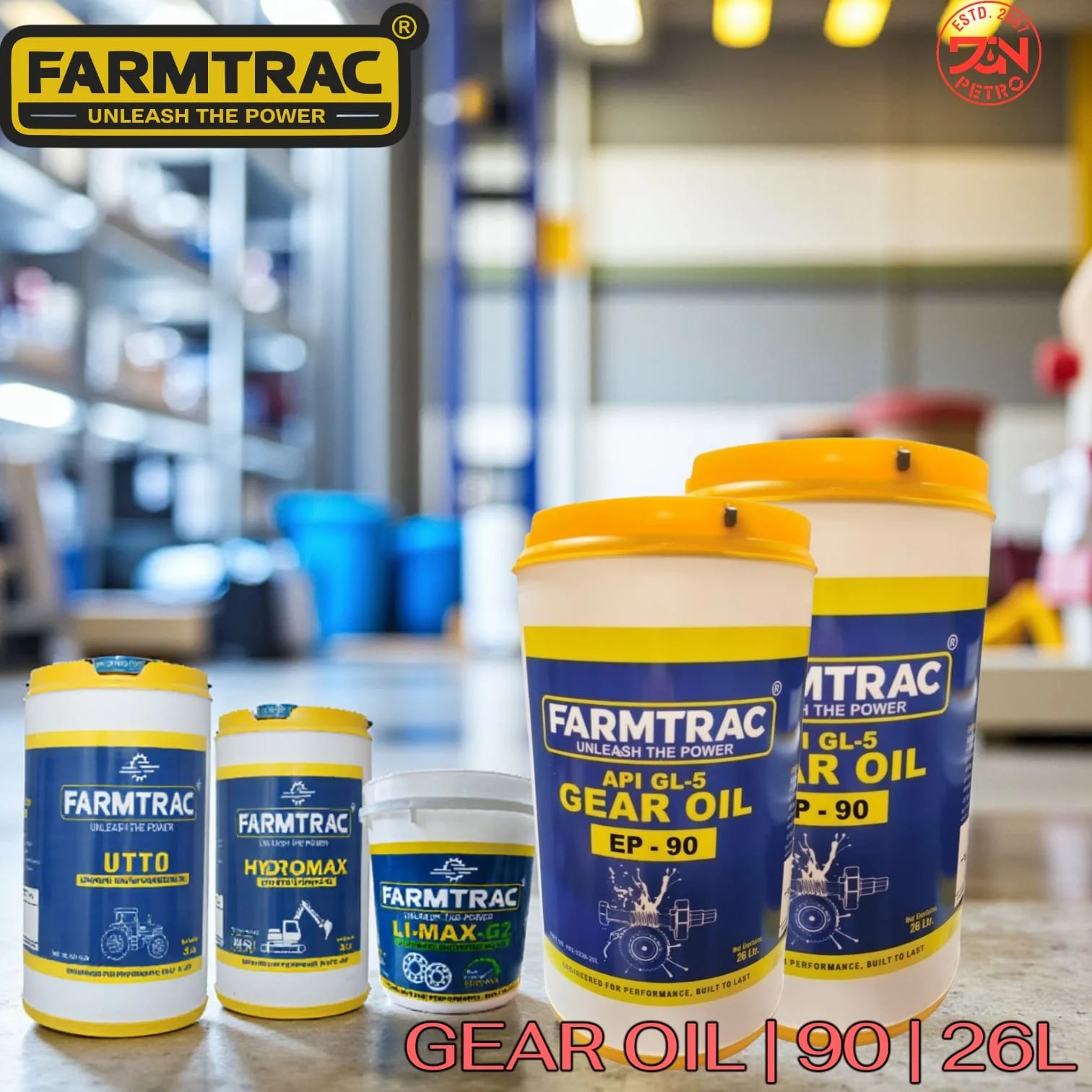 FARMTRAC GEAR OIL 90 26L