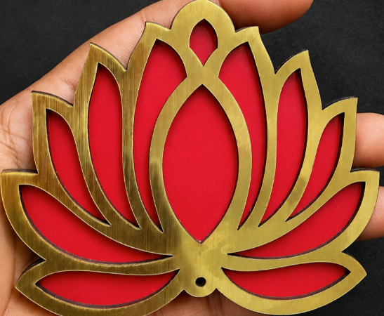 MDF fiber lotus