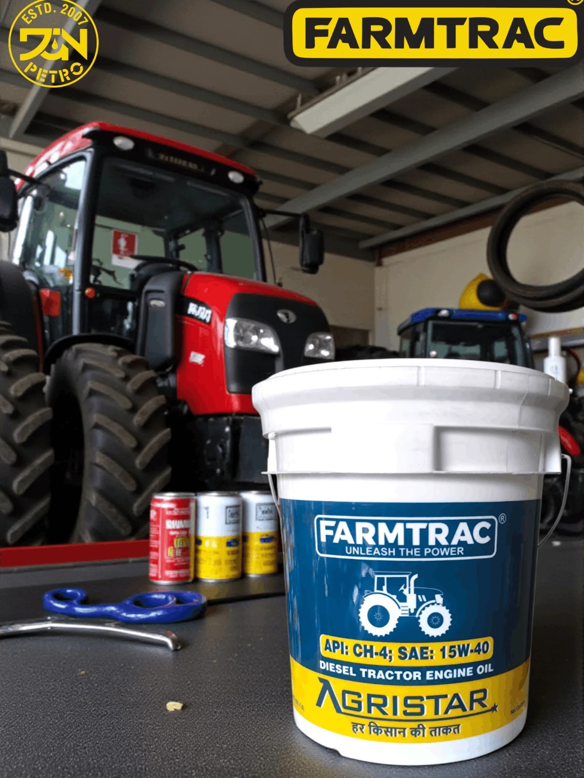 FARMTRAC 15W-40 CH4 10L