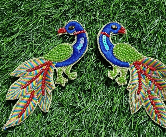 Colour full peacock big size