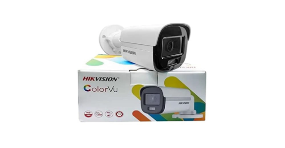 HIKVISION 2 MP White Night Colour Vu IR Full HD Bullet Night Vision Wireless Camera, 1080P