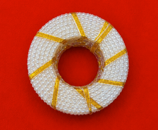 3 inch Pearls ring