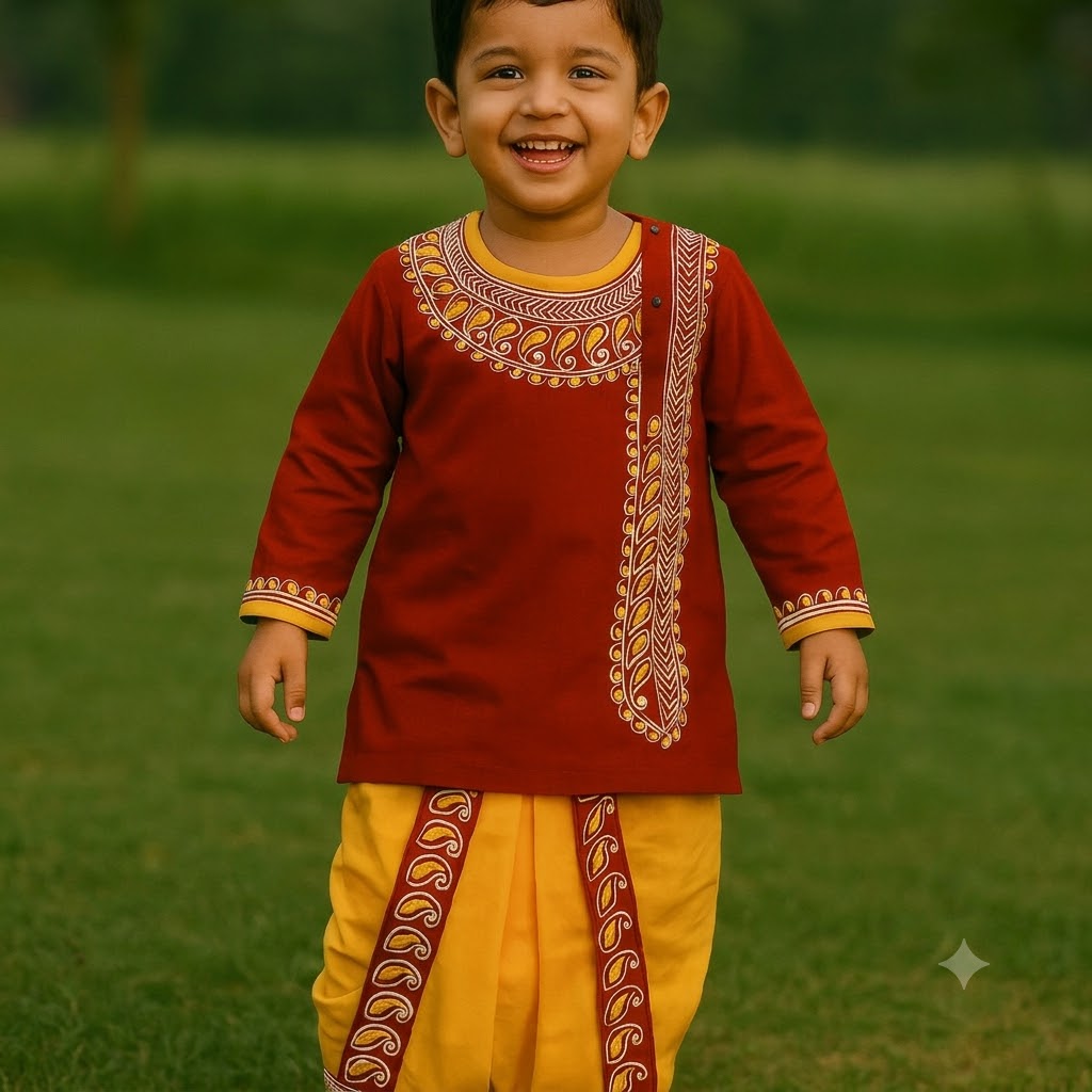 Traditional Boys' Kurta Set