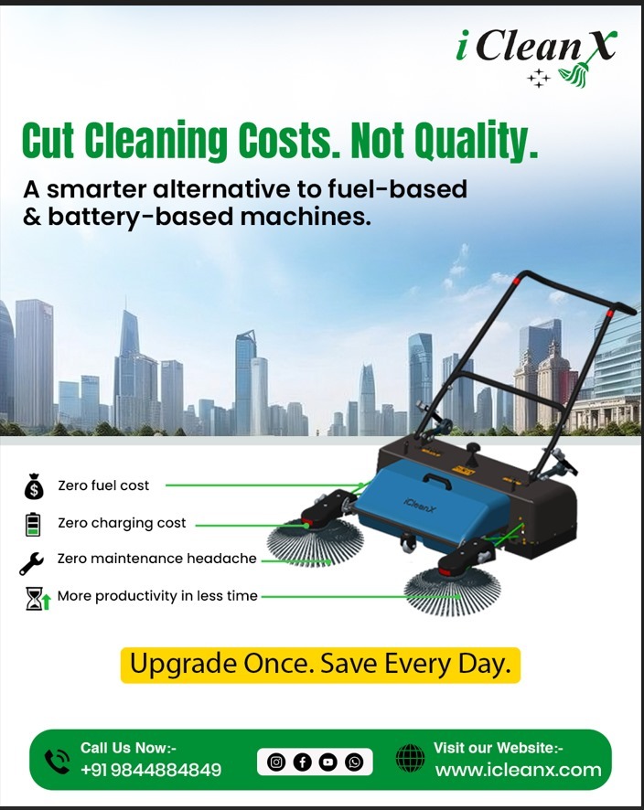 sweeping cleaning machine medium