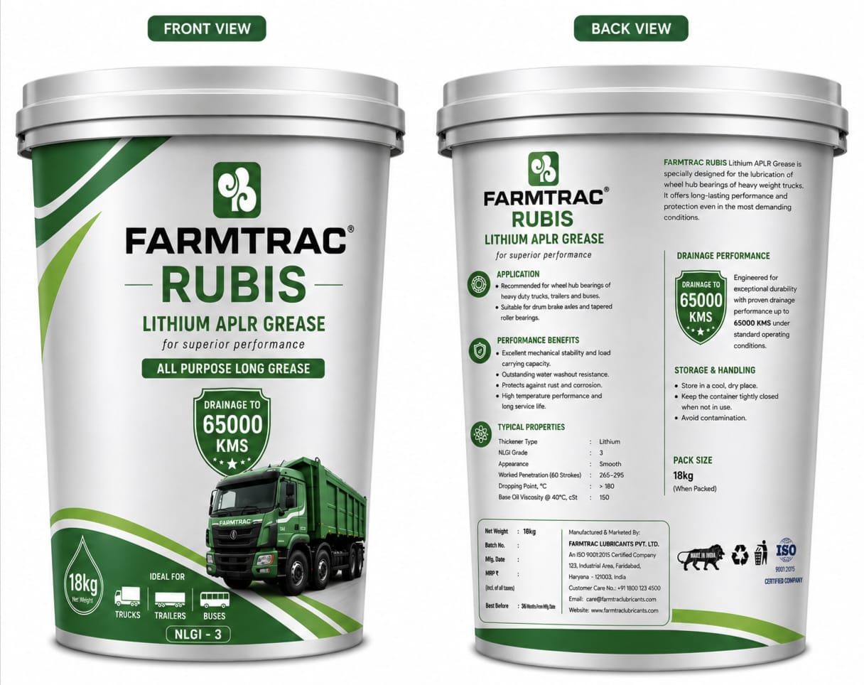 FARMTRAC APLR - 60000KMS - 18KGS