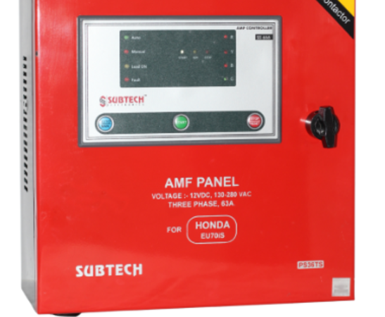 AMF Panel for Honda EU70iS, 63 Amp PMC, Three Phase