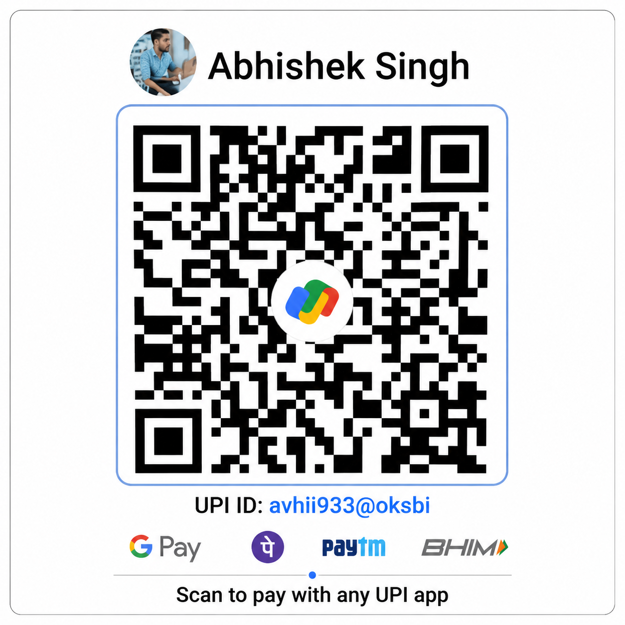 Payment QR code